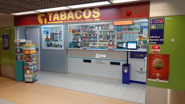 Imagen del punto de venta de Lotería