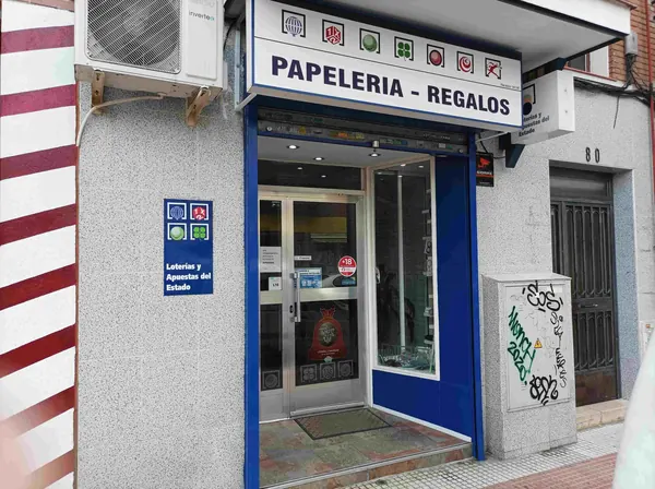 Imagen del punto de venta de Lotería