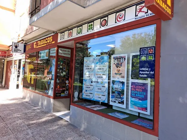Imagen del punto de venta de Lotería