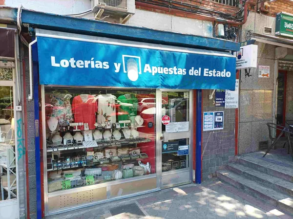 Imagen del punto de venta de Lotería