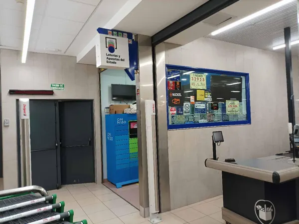 Imagen del punto de venta de Lotería