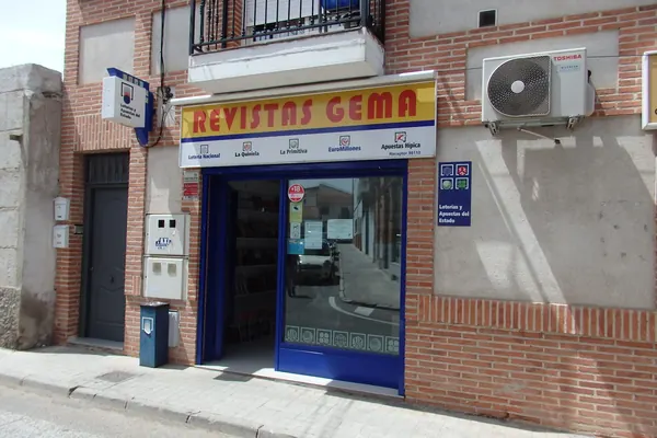 Imagen del punto de venta de Lotería