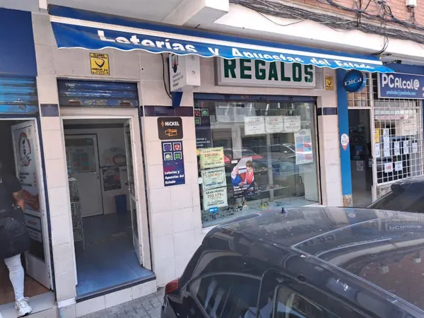 Imagen del punto de venta de Lotería