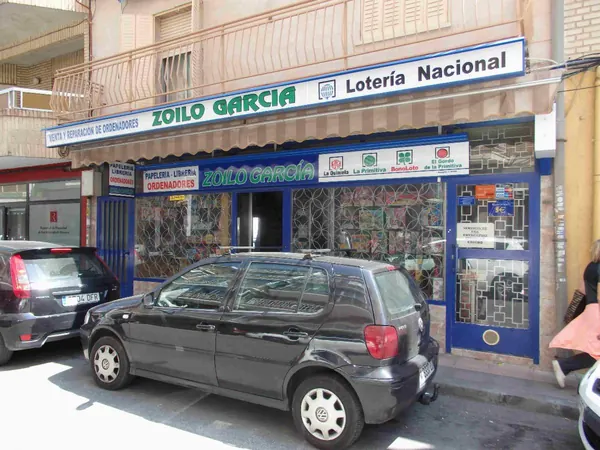 Imagen del punto de venta de Lotería