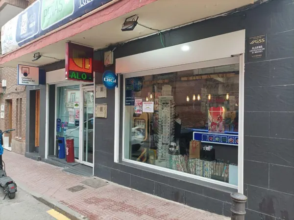 Imagen del punto de venta de Lotería