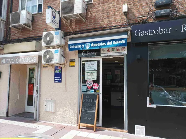 Imagen del punto de venta de Lotería