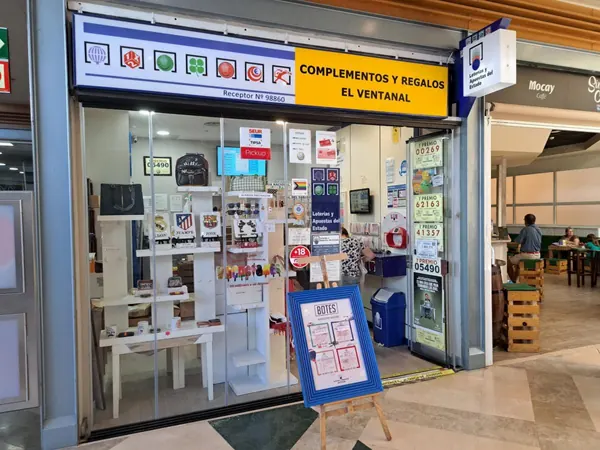 Imagen del punto de venta de Lotería