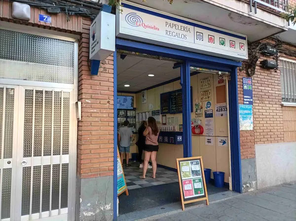 Imagen del punto de venta de Lotería
