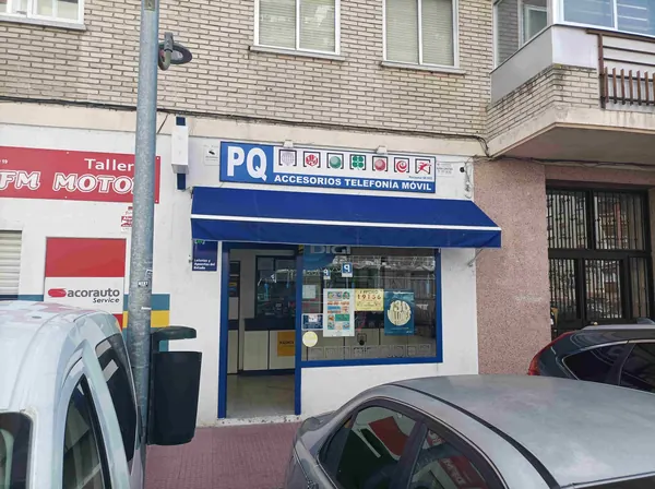 Imagen del punto de venta de Lotería