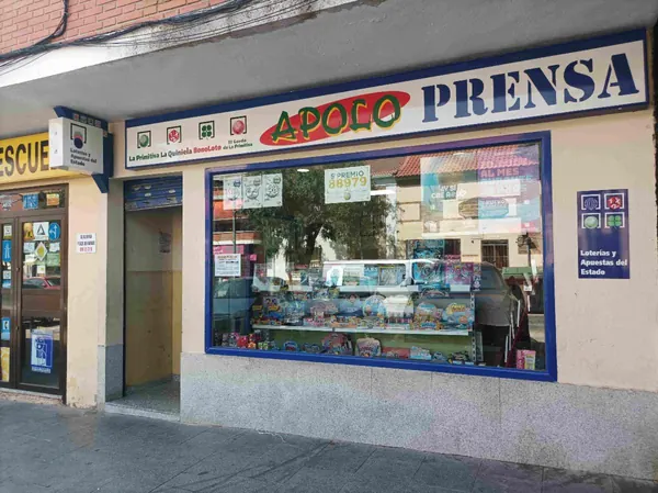 Imagen del punto de venta de Lotería