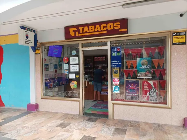 Imagen del punto de venta de Lotería