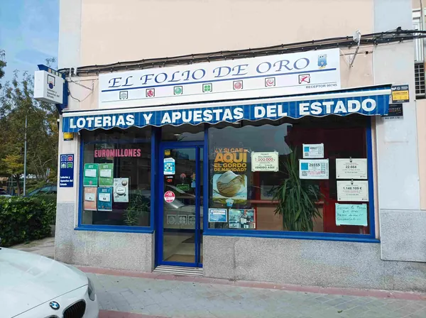 Imagen del punto de venta de Lotería